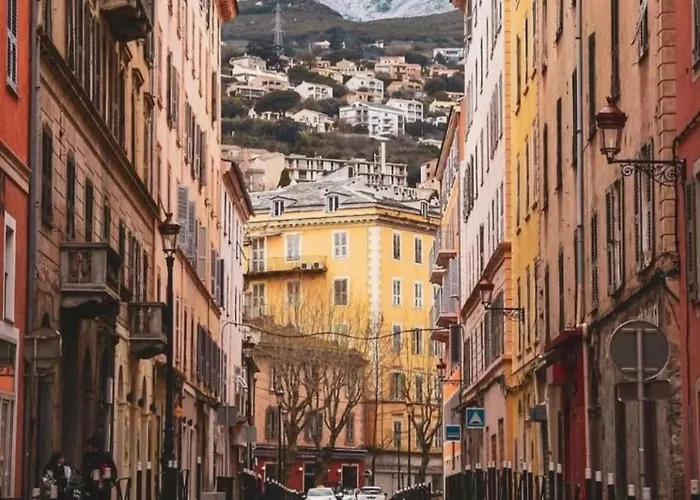Pres Du Vieux Port Terrasse Vue Degagee Eglise De Saint Jean Bastia (Corsica)