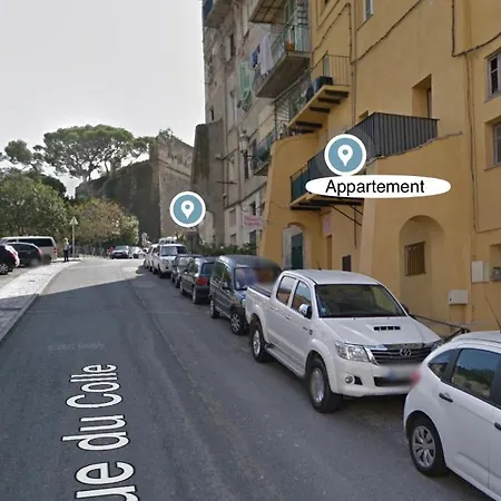 Pres Du Vieux Port Terrasse Vue Degagee Eglise De Saint Jean * Bastia (Corsica)