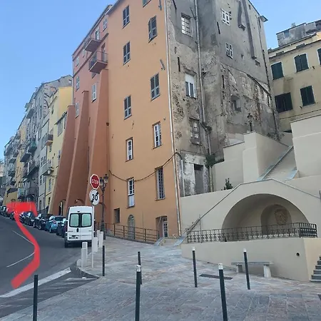 아파트 Pres Du Vieux Port Terrasse Vue Degagee Eglise De Saint Jean 바스티아